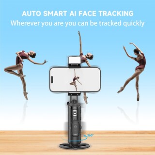 Foto 3 | Foto 3 | Trípode De Seguimiento Facial Lysoatur Auto Que Gira 360° Con Control Remoto - Venta Internacional.
