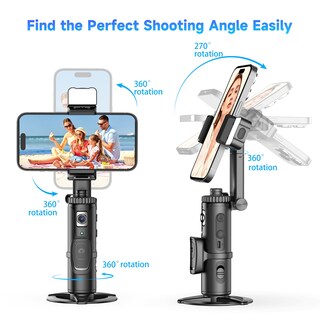 Foto 6 | Foto 6 | Trípode De Seguimiento Facial Lysoatur Auto Que Gira 360° Con Control Remoto - Venta Internacional.