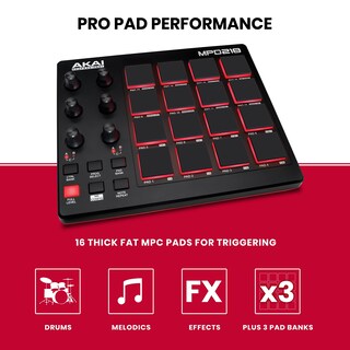 Foto 2 | Foto 2 | Controlador Midi Akai Professional Mpd218 Usb Con 16 Almohadillas De Batería - Venta Internacional.