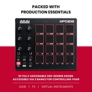 Foto 3 | Foto 3 | Controlador Midi Akai Professional Mpd218 Usb Con 16 Almohadillas De Batería - Venta Internacional.