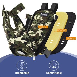 Foto 6 | Foto 6 | Mochila Transportadora De Mascotas Pawaboo Ajustable En La Parte Delantera Para Perros Pequeños - Venta Internacional.