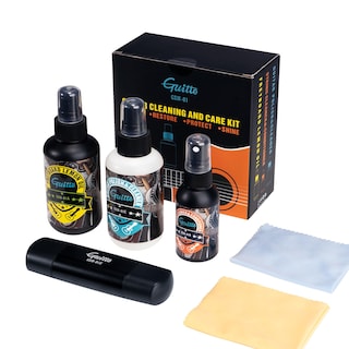 Foto 1 | Foto 1 | Kit De Limpieza Para Guitarra Guitto Gsn-01 Con Aceite De Limón Para Diapasón - Venta Internacional.