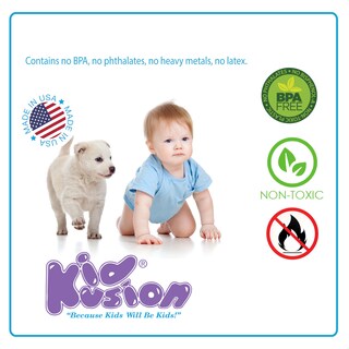Foto 6 | Foto 6 | Asiento Blando Hearth Pad Kidkusion Color Marrón 90 Cm X 14 Cm - Venta Internacional.