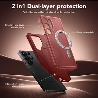 Foto 4 | Foto 4 | Funda Magnética Suydanbox Con Privacidad Para Samsung S25 Ultra - Venta Internacional.