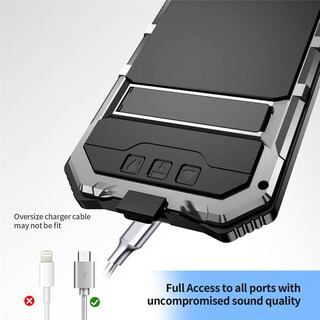 Foto 6 | Foto 6 | Funda De Teléfono Lunivop Para Google Pixel 9 Pro Xl Metal Silver - Venta Internacional.