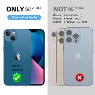 Foto 5 | Foto 5 | Funda Impermeable Mitywah Para Iphone 13 Con Protector De Pantalla - Venta Internacional.