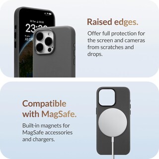 Foto 6 | Foto 6 | Funda Lonli Classic Para Iphone 15 Pro Max De Piel Europea - Venta Internacional.