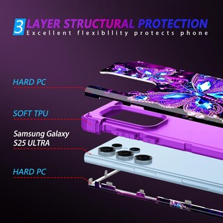 Foto 3 | Foto 3 | Funda Miqala Para Samsung Galaxy S25 Ultra 6.9'' 5g - Venta Internacional.