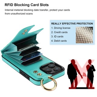 Foto 5 | Foto 5 | Funda Tipo Cartera Folosu Para Iphone 16 Pro Max 6.9 Color Verde - Venta Internacional.