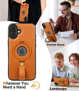 Foto 4 | Foto 4 | Funda De Teléfono Butaiga Capture Grip Strap Con Soporte Para Iphone 16+ - Venta Internacional.