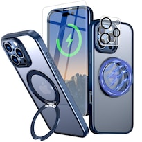 Funda Bonkier Para Iphone 16 Pro Con Protector De Pantalla Y Lente - Venta Internacional.