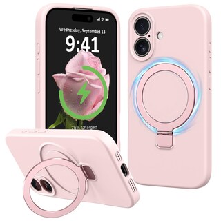 Foto 1 | Foto 1 | Funda De Teléfono Vanxiliiy Compatible Con Iphone 16 De Silicona Color Rosa - Venta Internacional.