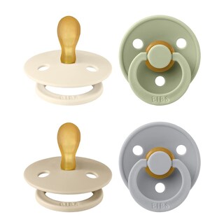 Foto 1 | Foto 1 | Baberos Para Chupete Color Caucho Natural Tetina Simétrica 4 Unidades - Venta Internacional.