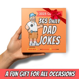Foto 5 | Foto 5 | Calendario De Escritorio The Dad Joke 3000 2025 Con 365 Bromas Diarias De Papá - Venta Internacional.