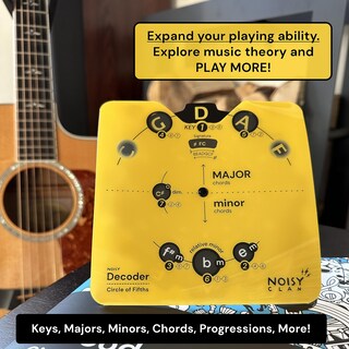 Foto 6 | Foto 6 | Libro De Teoría De La Guitarra Y Rueda De Acordes Circle Of Fifths Noisy Clan - Venta Internacional.