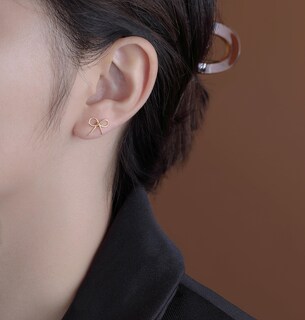 Foto 2 | Foto 2 | Pendientes Reffeer De Plata De Ley 925 Maciza Para Mujer - Venta Internacional.