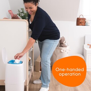 Foto 2 | Foto 2 | Cubo Para Pañales Diaper Genie Compact Con 1 Recambio Inicial - Venta Internacional.