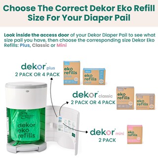 Foto 7 | Foto 7 | Set De Regalo Para Pañales Dekor Eko Plus Con Recambios Color Blanco - Venta Internacional.