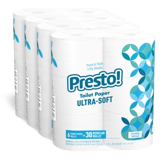 Foto 1 | Foto 1 | Papel Higiénico ¡listo! Serie Mega Rollos Ultrasuaves De 2 Capas 24 Unidades - Venta Internacional.