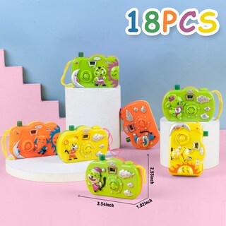 Foto 2 | Foto 2 | Set De Cámaras De Juguete Divwa 18 Unidades Con 6 Patrones De Animales Para Niños De 1 A 5 Años - Venta Internacional.