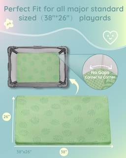 Foto 3 | Foto 3 | Colchón Pack And Play Lilian&gema De 38 X 26 Cm Con Funda Impermeable - Venta Internacional.