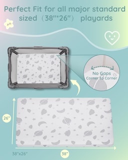 Foto 3 | Foto 3 | Colchón Pack And Play Lilian&gema De 38 X 26 Cm Con Funda Impermeable - Venta Internacional.