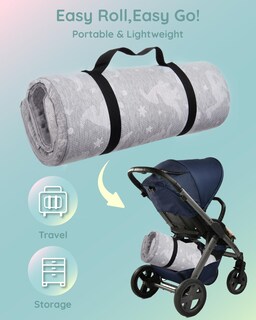 Foto 7 | Foto 7 | Colchón Pack And Play Lilian&gema De 38 X 26 Cm Con Funda Impermeable - Venta Internacional.