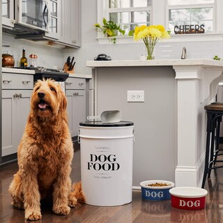 Foto 5 | Foto 5 | Botes De Almacenamiento De Comida Para Perros Harry Barker Bon Chien Grandes - Venta Internacional.