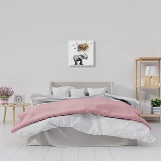 Foto 6 | Foto 6 | Lámina Mural Yidepot Butterfly Elephant Kids Nursery 30 X 30 Cm - Venta Internacional.
