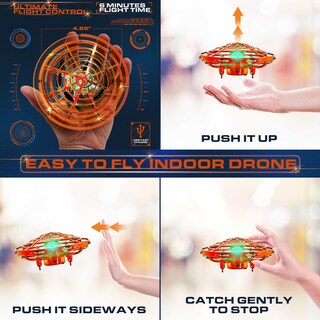 Foto 4 | Foto 4 | Juego De Tiro Electrónico Drone Force1 Skeet Mini Drone - Venta Internacional.