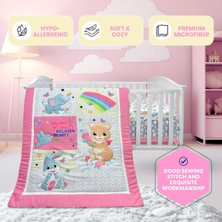 Foto 3 | Foto 3 | Juego De Ropa De Cama Para Cuna Trend'lay 4 Piezas Para Bebé - Venta Internacional.