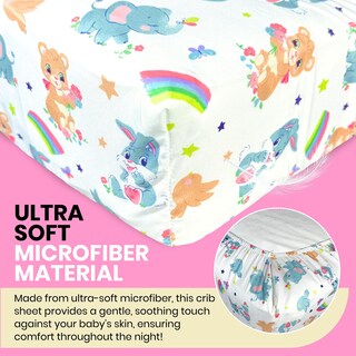 Foto 4 | Foto 4 | Juego De Ropa De Cama Para Cuna Trend'lay 4 Piezas Para Bebé - Venta Internacional.