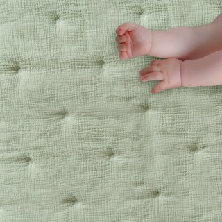 Foto 3 | Foto 3 | Juego De Cama Para Cuna Levtex Baby Cloud Muslin Sage Juego De 5 Piezas - Venta Internacional.