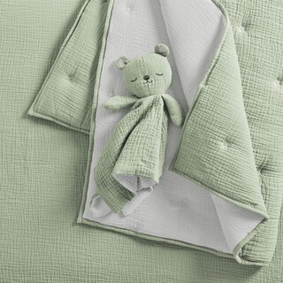 Foto 4 | Foto 4 | Juego De Cama Para Cuna Levtex Baby Cloud Muslin Sage Juego De 5 Piezas - Venta Internacional.