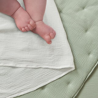 Foto 6 | Foto 6 | Juego De Cama Para Cuna Levtex Baby Cloud Muslin Sage Juego De 5 Piezas - Venta Internacional.