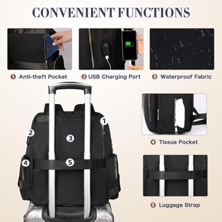 Foto 4 | Foto 4 | Mochila Para Pañales Ilcolpo Con 17 Bolsillos Cambiador - Venta Internacional.