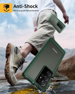 Foto 6 | Foto 6 | Funda De Teléfono Lanhiem Para Samsung Galaxy S23 Ultra Impermeable - Venta Internacional.