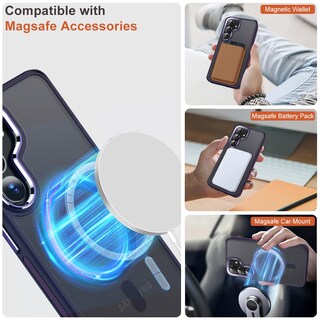 Foto 3 | Foto 3 | Funda De Teléfono Malewolf Magnética Translúcida Para Samsung S25 - Venta Internacional.