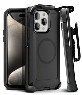 Foto 1 | Foto 1 | Funda Motive Para Iphone 15 Pro Max Con Clip Para Cinturón Negra - Venta Internacional.