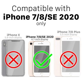 Foto 2 | Foto 2 | Funda Tipo Cartera Vena Vcommute Para Apple Iphone Se3 2022/se 2020/8/7 - Venta Internacional.