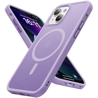 Foto 1 | Foto 1 | Funda Magnética Degeca Para Iphone 13/14 (6.1) Color Morado Claro - Venta Internacional.