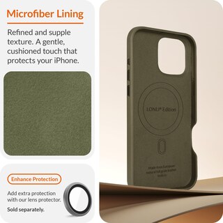 Foto 6 | Foto 6 | Funda De Piel De Lujo Lonli Edition Para Iphone 16 Pro Max - Venta Internacional.