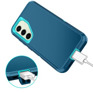 Foto 5 | Foto 5 | Funda I-honva Para Samsung Galaxy S24/s25 A Prueba De Golpes Color Turquesa - Venta Internacional.