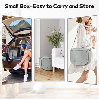 Foto 4 | Foto 4 | Trona Convertible Para Bebés Bosedsang 4 En 1 Con Caja Pequeña Gris - Venta Internacional.