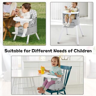 Foto 5 | Foto 5 | Trona Convertible Para Bebés Bosedsang 4 En 1 Con Caja Pequeña Gris - Venta Internacional.
