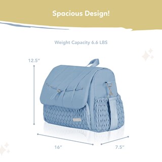 Foto 2 | Foto 2 | Mochila Para Pañales Hannah & Sophia Belle Moonmist Blue - Venta Internacional.