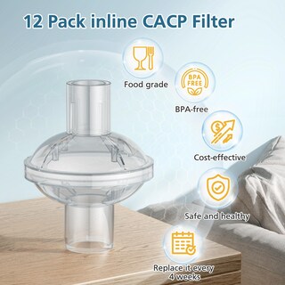 Foto 5 | Foto 5 | Filtro Cpap En Línea Paquete De 12 Unidades Universal Resmed Dreamstation - Venta Internacional.