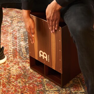 Foto 5 | Foto 5 | Subwoofer De Graves Jumbo De Cajon Meinl Con Conectores Internos En Color Nogal - Venta Internacional.