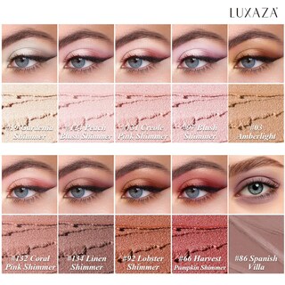 Foto 2 | Foto 2 | Barra De Sombra De Ojos Luxaza Pro Love's Gifts Shimmer & Matte 10 Unidades - Venta Internacional.