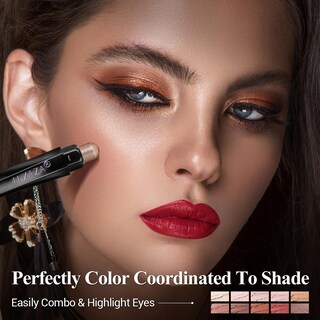 Foto 4 | Foto 4 | Barra De Sombra De Ojos Luxaza Pro Love's Gifts Shimmer & Matte 10 Unidades - Venta Internacional.